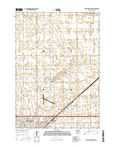 Worthington North 2016 topographic map thumbnail