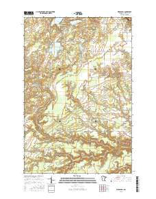 Wrenshall 2016 topographic map thumbnail