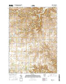 Wykoff 2016 topographic map thumbnail