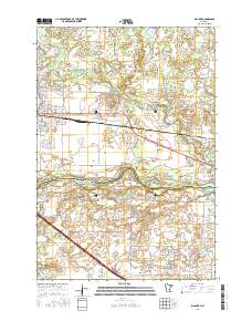 Big Lake 2016 topographic map thumbnail