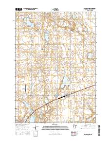 Bingham Lake 2016 topographic map thumbnail