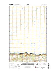 Birchdale 2016 topographic map thumbnail
