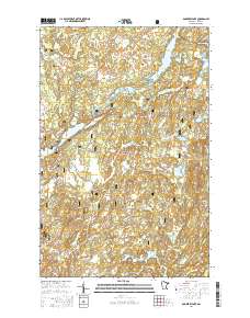 Bogberry Lake 2016 topographic map thumbnail