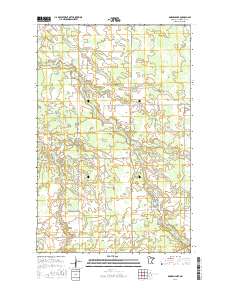 Borden Lake 2016 topographic map thumbnail