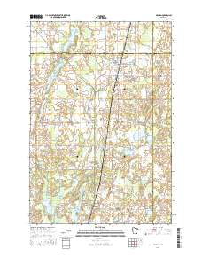 Braham 2016 topographic map thumbnail