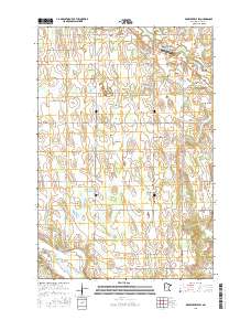 Browerville SW 2016 topographic map thumbnail
