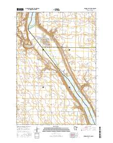 Browns Valley 2016 topographic map thumbnail