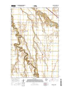 Bygland 2016 topographic map thumbnail