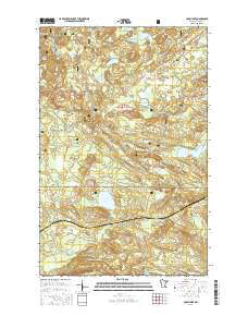 Cabin Lake 2016 topographic map thumbnail