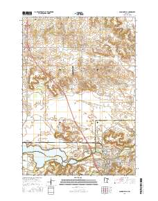 Cannon Falls 2016 topographic map thumbnail