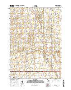 Adrian NE 2016 topographic map thumbnail