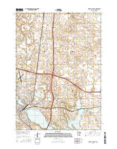 Albert Lea East 2016 topographic map thumbnail