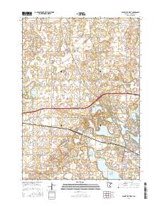 Albert Lea West 2016 topographic map thumbnail