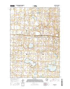 Alberta 2016 topographic map thumbnail