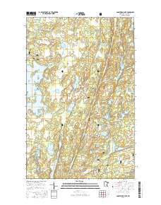 Angleworm Lake 2016 topographic map thumbnail