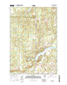 Ann Lake 2016 topographic map thumbnail