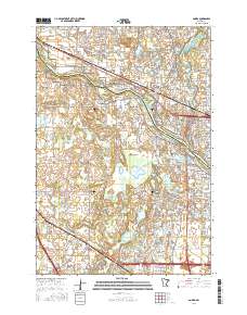Anoka 2016 topographic map thumbnail