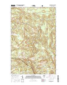 Ash River SW 2016 topographic map thumbnail