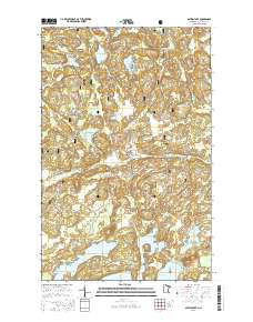 Astrid Lake 2016 topographic map thumbnail