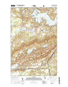 Babbitt 2016 topographic map thumbnail