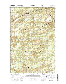 Babbitt SW 2016 topographic map thumbnail