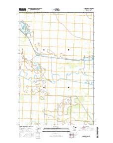 Badger NW 2016 topographic map thumbnail