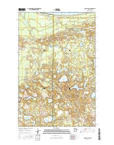 Bagley Lake 2016 topographic map thumbnail