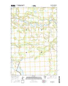 Bailey Lake 2016 topographic map thumbnail