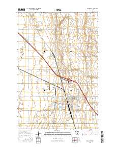 Barnesville 2016 topographic map thumbnail