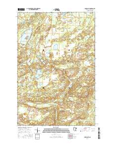 Barrs Lake 2016 topographic map thumbnail