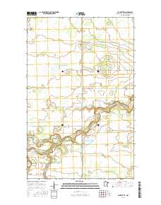 Baudette SE 2016 topographic map thumbnail