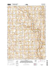 Bechyn 2016 topographic map thumbnail