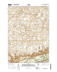 Belle Plaine North 2016 topographic map thumbnail