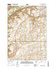 Belle Plaine South 2016 topographic map thumbnail