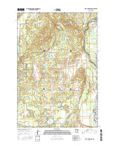Belle Prairie NW 2016 topographic map thumbnail