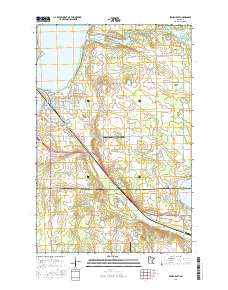 Bemidji East 2016 topographic map thumbnail