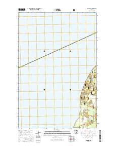 Bena NW 2016 topographic map thumbnail