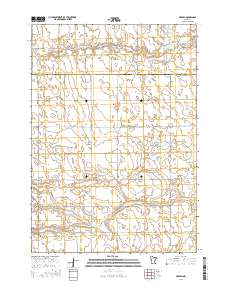 Bergen 2016 topographic map thumbnail