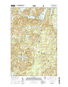 Beth Lake 2016 topographic map thumbnail