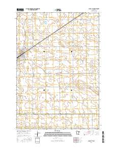 Clara City 2016 topographic map thumbnail