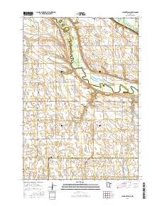 Clarkfield NE 2016 topographic map thumbnail