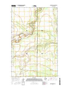 Clementson SW 2016 topographic map thumbnail