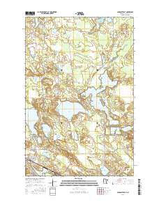 Cohasset East 2016 topographic map thumbnail