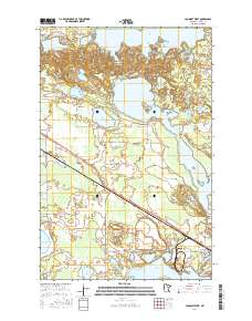 Cohasset West 2016 topographic map thumbnail