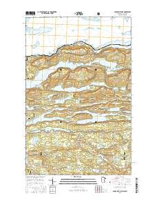 Crocodile Lake 2016 topographic map thumbnail