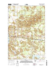 Cromwell East 2016 topographic map thumbnail