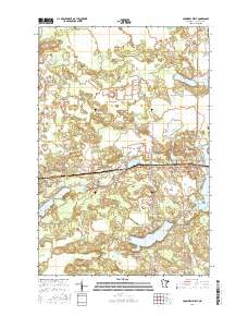 Cromwell West 2016 topographic map thumbnail