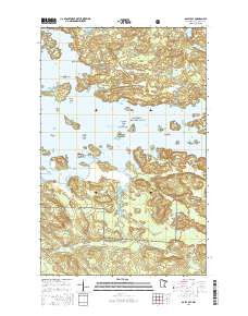 Daley Bay 2016 topographic map thumbnail