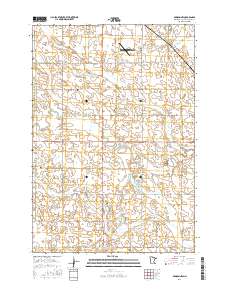 Dawson NW 2016 topographic map thumbnail