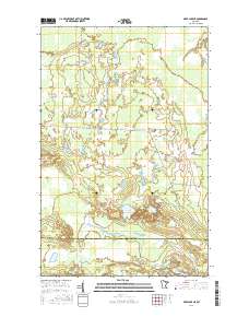 Deer Lake NE 2016 topographic map thumbnail